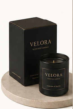 Velora Scented Candle Box